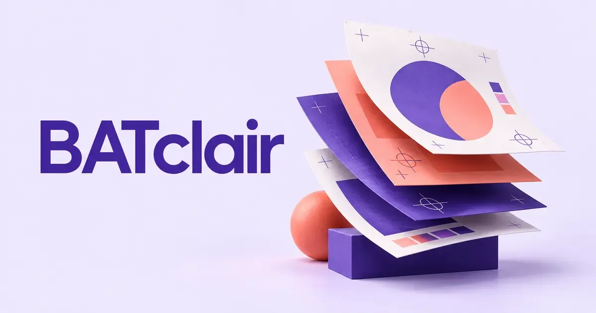 BATclair, illustration de marque